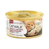 CATWALK貓主食罐頭 - 鰹吞拿魚小鯷魚 80g (深紅)_01