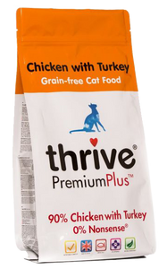 Thrive (脆樂芙) - 火雞+雞肉無穀物全貓糧
