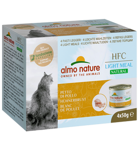 Almo Nature Light Meal 貓濕糧 - 雞胸肉4x 50g