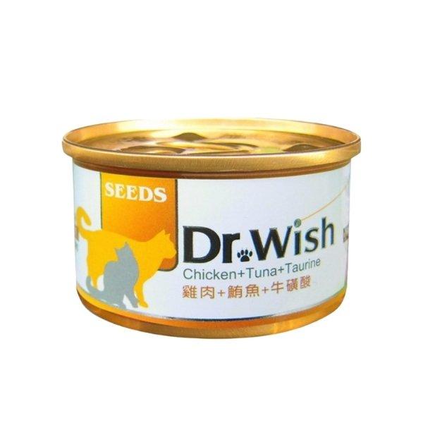 Dr Wish - 營養慕絲-雞肉+鮪魚+牛黃酸 (85g)