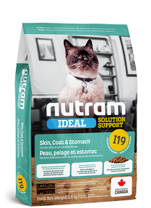 Nutram I19  -敏感腸胃、皮膚天然貓糧