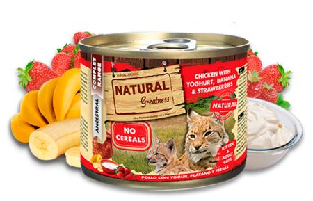NATURAL GREATNESS 高級全貓主食罐- 雞肉+乳酪 -200g (成貓及幼貓適用)