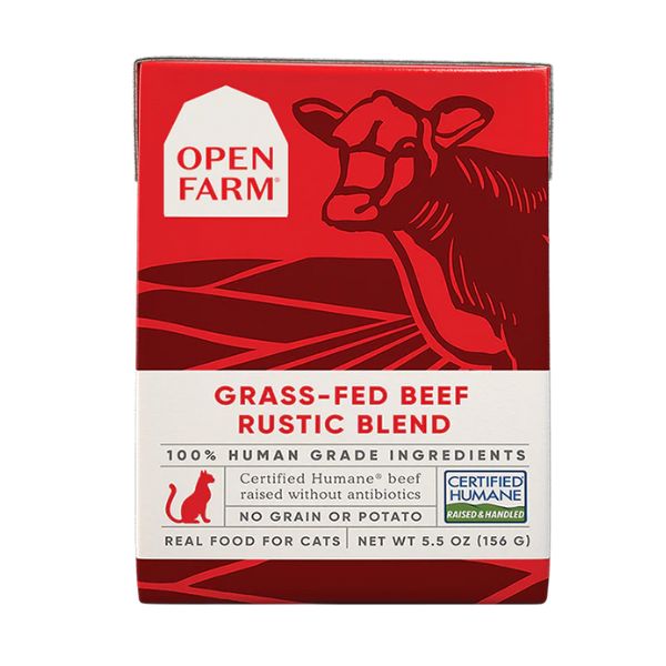 Open Farm 燉肉配方貓主食濕糧 - 草飼牛燉肉配方 5.5oz_01