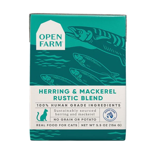 Open Farm 燉肉配方貓主食濕糧 - 鯡魚鯖魚配方 5.5oz_01