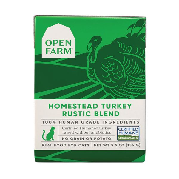 Open Farm 燉肉配方貓主食濕糧 - 火雞燉肉 5.5oz_01