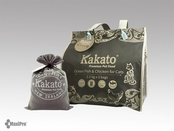 Kakato卡格- 海魚雞肉全貓乾糧7.5kg