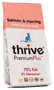 Thrive (脆樂芙) - 三文魚喜靈魚無穀物貓糧
