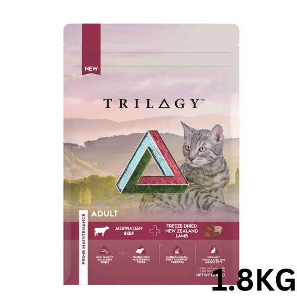 [TRILOGY 奇境] 無穀成貓糧 -澳洲牛肉+紐西蘭凍乾羊肺 1.8kg_01